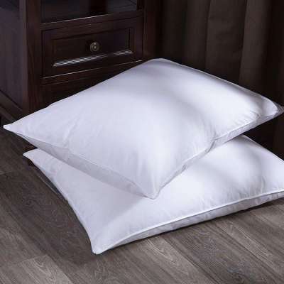 High quality siliconized polyester fiber soft bed pillow